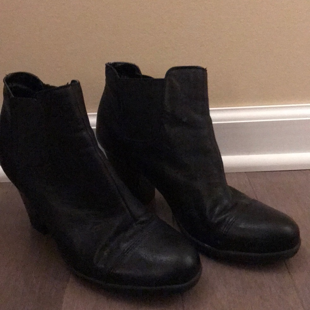 Black booties